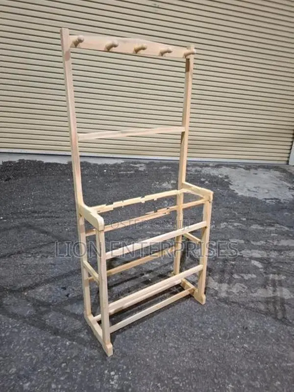 Wooden cloth racks actoniya