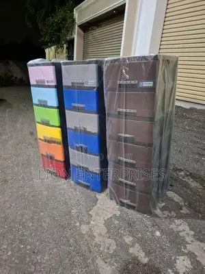 6 Drawer Plastic Cupboards