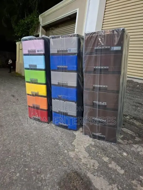 6 Drawer Plastic Cupboards