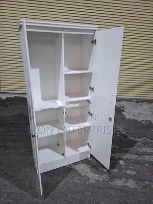 6×2.5 White Color Melamine Cupboards