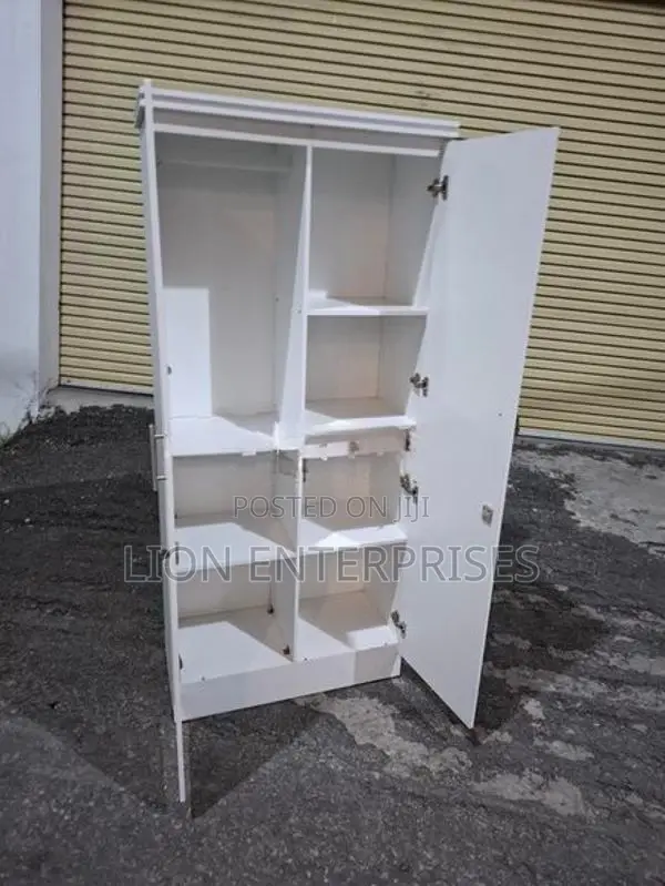 6×2.5 White Color Melamine Cupboards