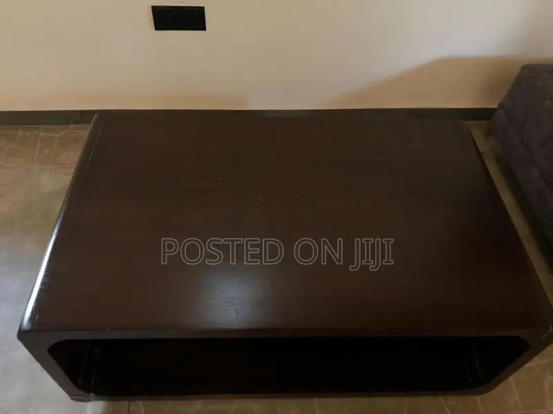 Treated Mahogany Wood Coffee Table / Center