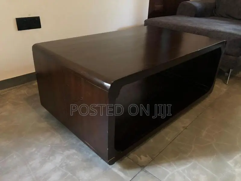 Treated Mahogany Wood Coffee Table / Center