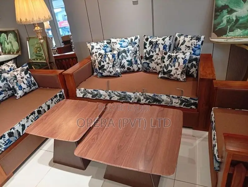 Brand New Teak Sofa Set