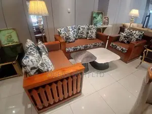 Brand New Teak Sofa Set