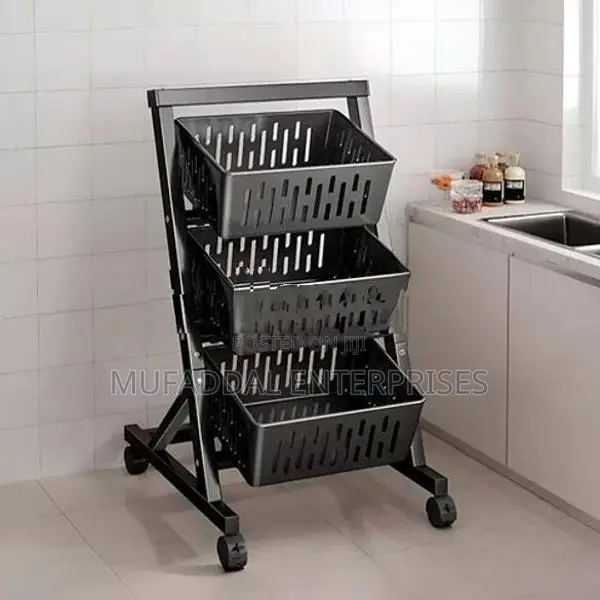 Kitchen Storage Rack with Baskets