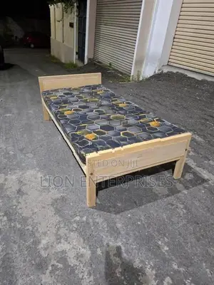 Single Bed with Mattress 6×3ft