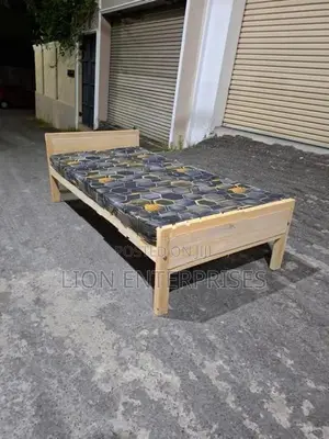 Single Bed with Mattress 6×3ft