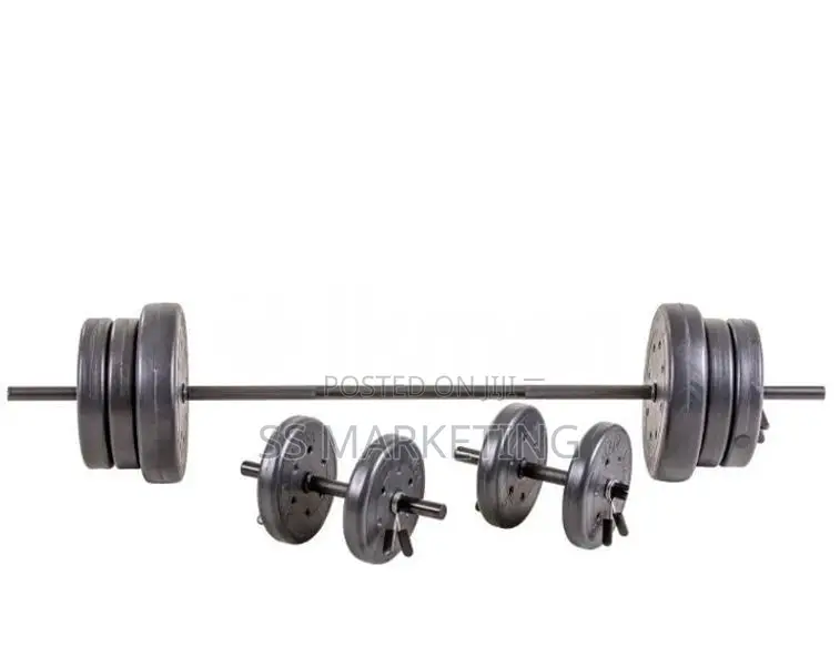 New Dumbbell Weight Bench Plate 30Kg Set