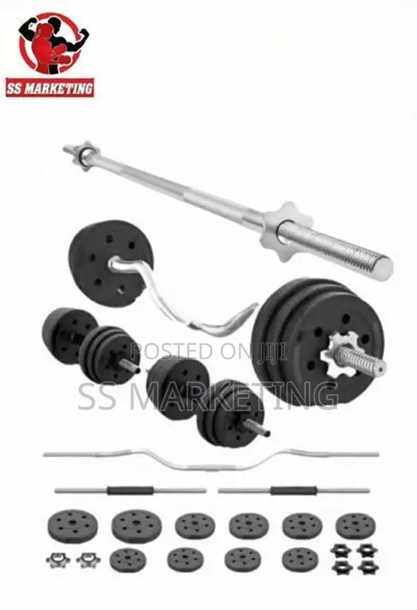 Brand New 50Kg Dumbbell Weight Plates Set