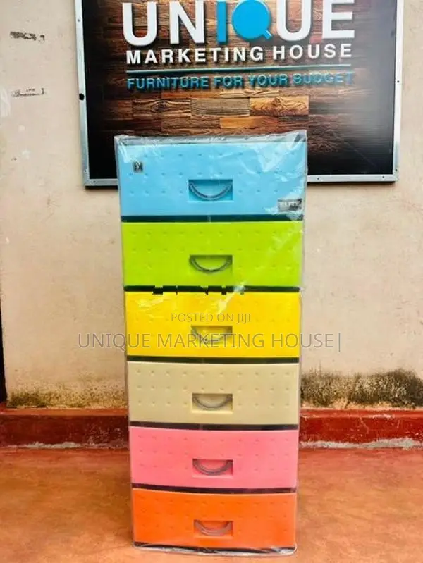 New Elaite 6 Pcs Plastic Drawer Cupboards