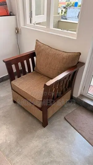 Wooden Sofa Set