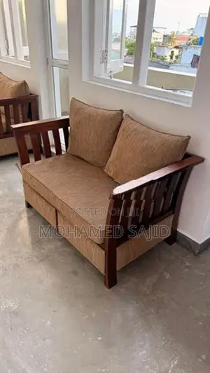 Wooden Sofa Set