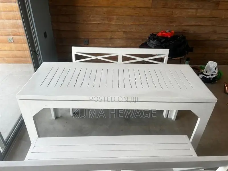 Mahogany Dining Table with Chairs