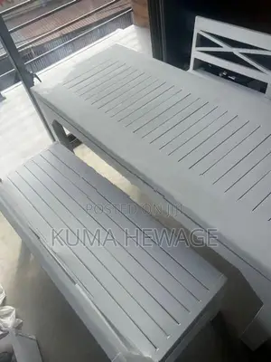 Mahogany Dining Table with Chairs