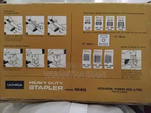 UCHIDA HEAVY DUTY STAPLER MACHINE (MADE IN JAPAN)