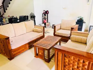 Teak Sofa Set 3 + 2 1 with Coffee Table