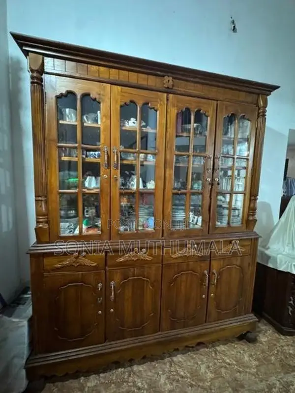 Pure Teak Wood Showcase- quick sale! – Elegant with Spacious