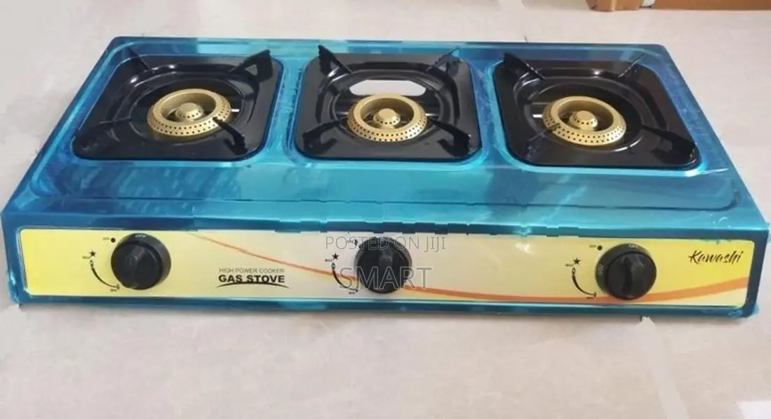 Kawashi 3 Burner Gas Cooker - Hwgc84