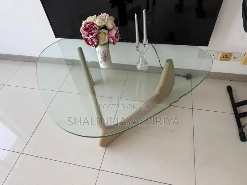 Glass Novel Table
