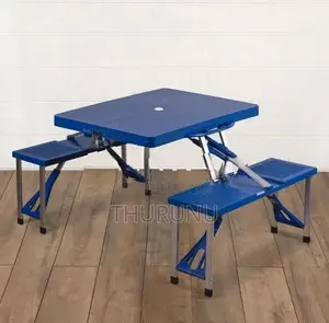 Foldable Picnic Table with 4 seats