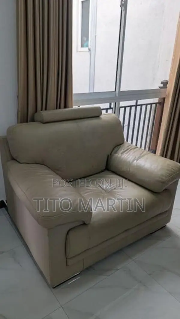 Damro Palace Genuine Leather Sofa 3+1 Seater –