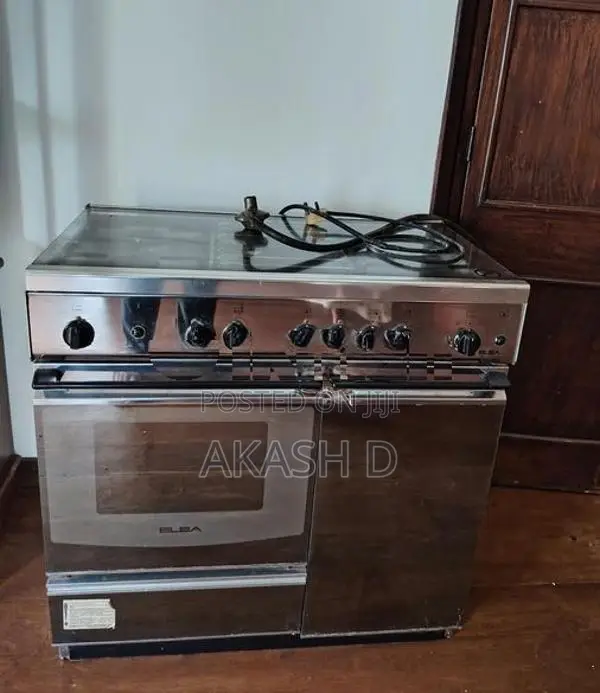 Elba Stainless Steel Gas with Electric Cooker