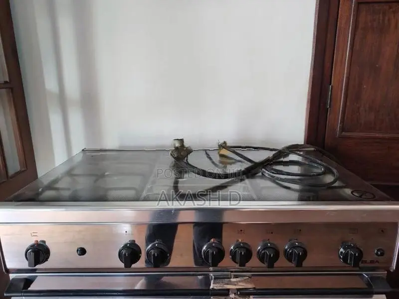 Elba Stainless Steel Gas with Electric Cooker