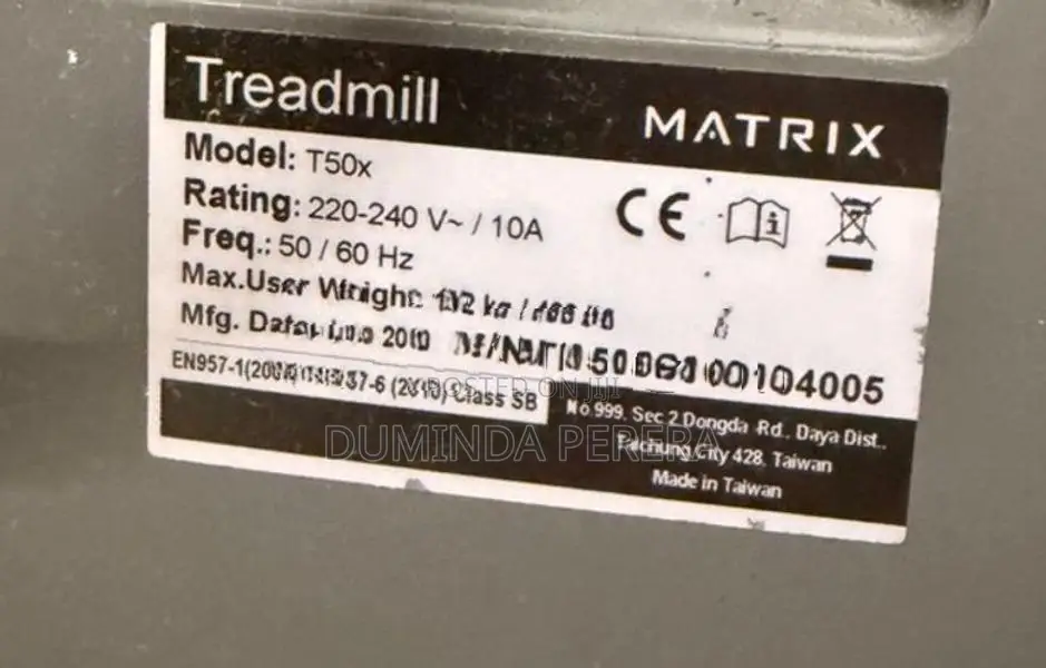matrix treadmill - T50x