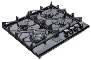 Euro Cooker Hob 4 Burner Magic Tempered Glass JZG54002B 49162
