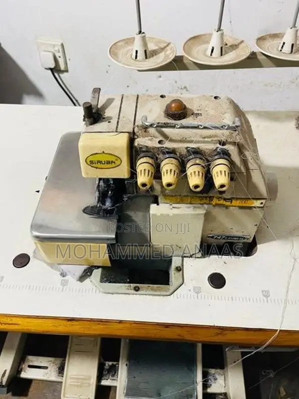 SIRUBA 747E-514M2-24 Industrial 4 Thread Overlock Sewing Machine