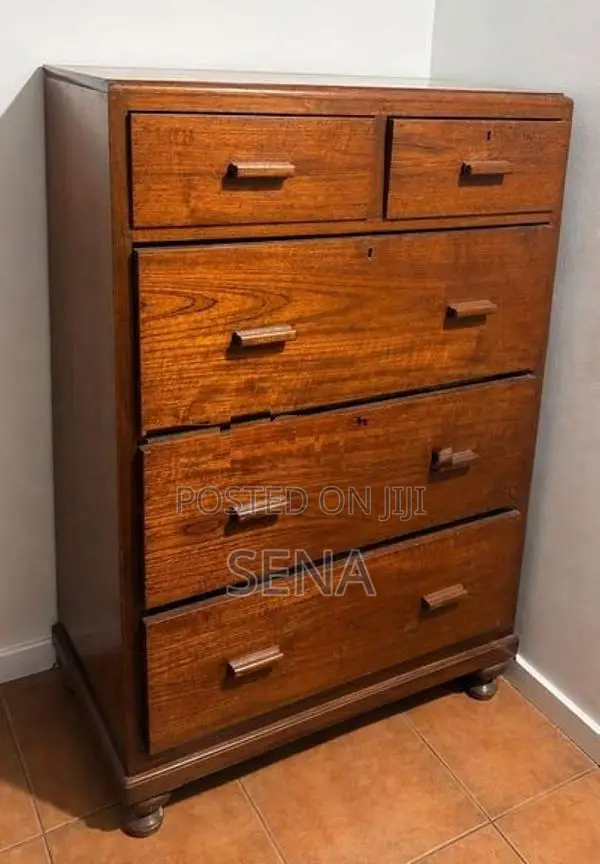 Antique Chest of Drawers - 2 Set