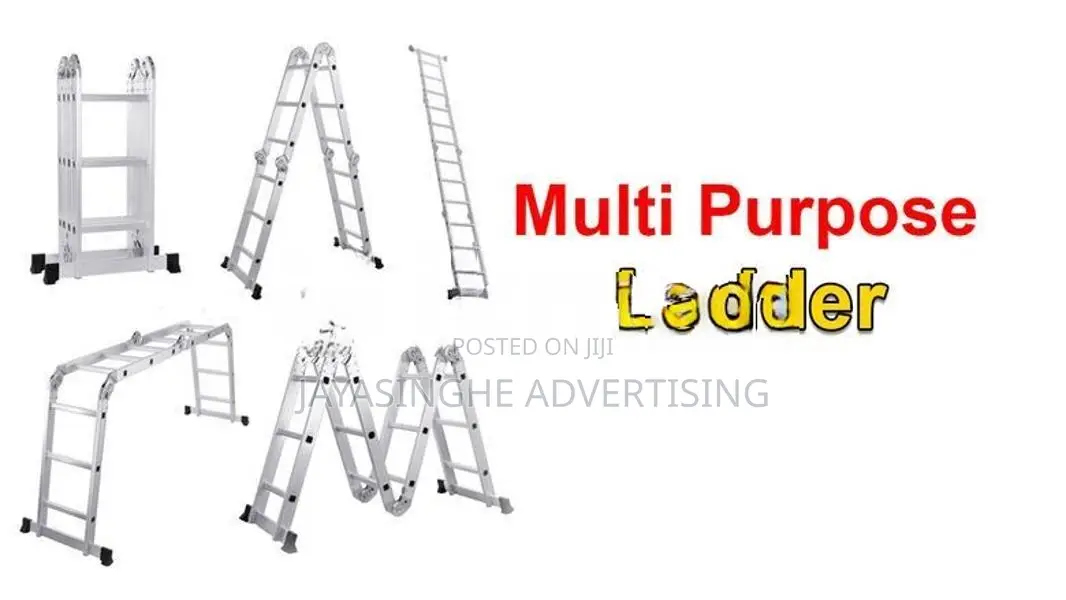 Aluminum Folding Ladder 12 Feet (Multi-purpose Ladder)