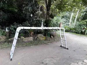 Aluminum Folding Ladder 12 Feet (Multi-purpose Ladder)