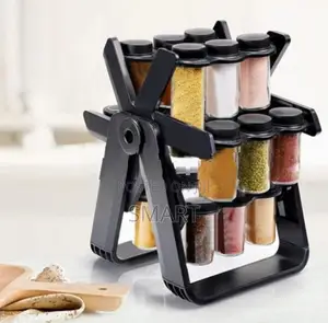18 Jar Rotating Spice Rack