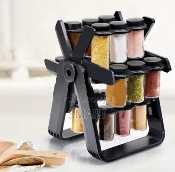18 Jar Rotating Spice Rack