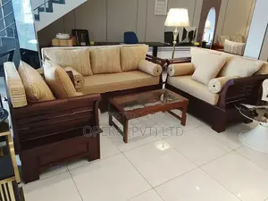 Brand New Mahogany Sofa Set
