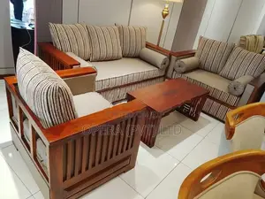Teak Wood Sofa Set