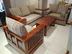 Teak Wood Sofa Set