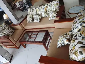 New Teak Floral- Sofa Set