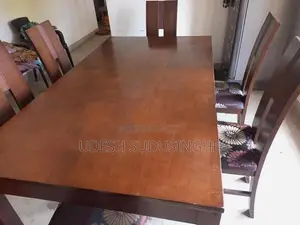 Wooden Table with 6 Chairs