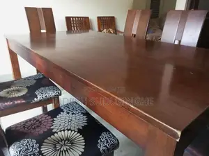Wooden Table with 6 Chairs