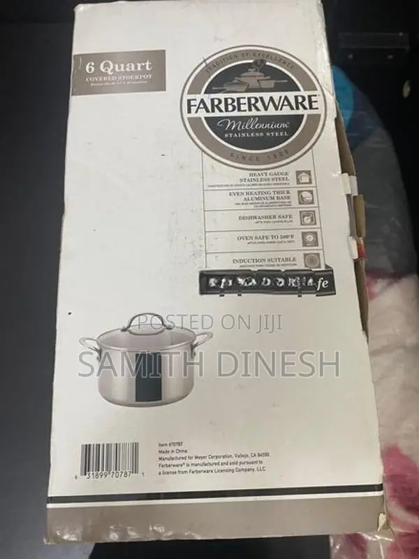 Farberware 6-Quart Stainless Steel Stockpot