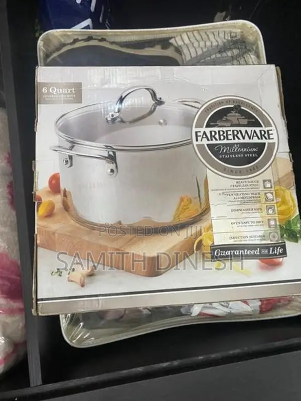 Farberware 6-Quart Stainless Steel Stockpot