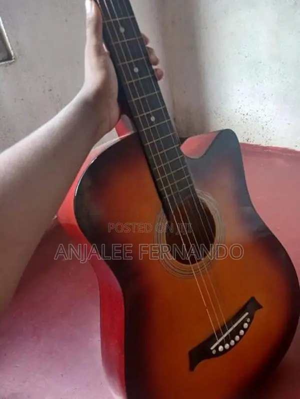 Agelin Acoustic Guitar With Bag New String Set