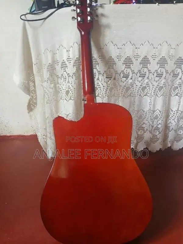 Agelin Acoustic Guitar With Bag New String Set