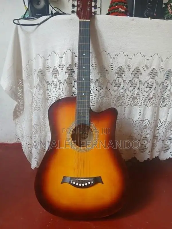 Agelin Acoustic Guitar With Bag New String Set