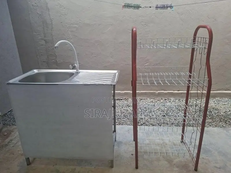 Sink Unit With Rack