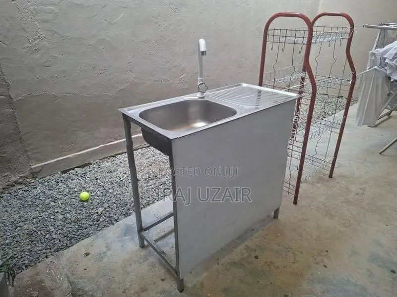 Sink Unit With Rack