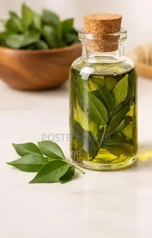 Homemade Curry Leaves Hair Oil